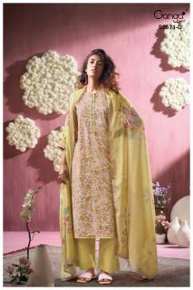 Ganga azelie 5571 wholesale dress material hyderabad telangana